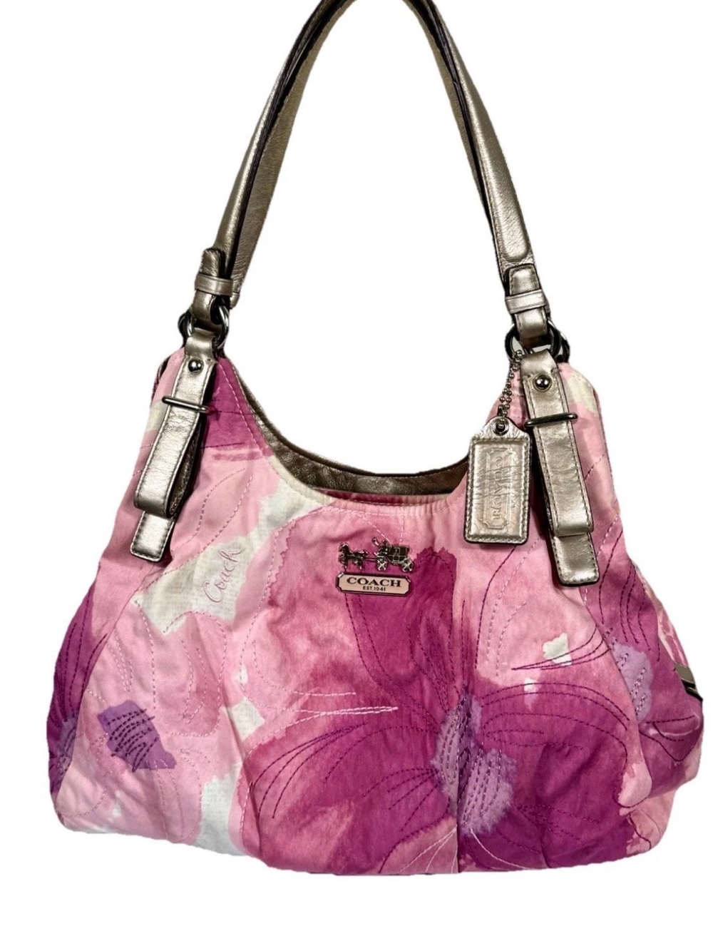 Coach Floral Shoulder Bag